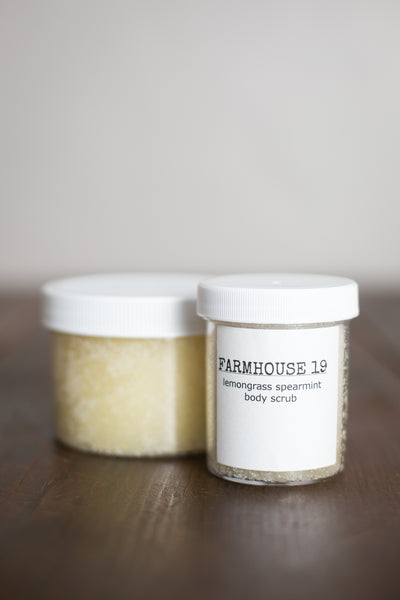 Lemongrass Spearmint Body Scrub
