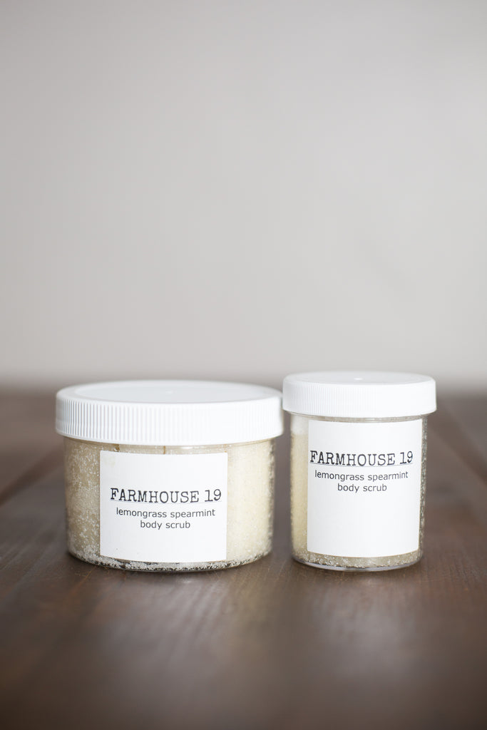 Lemongrass Spearmint Body Scrub