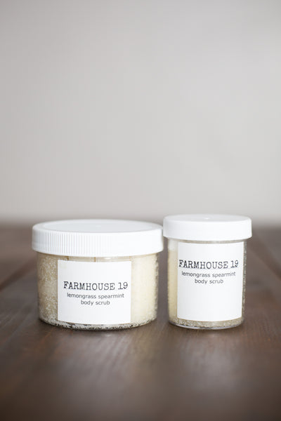 Lemongrass Spearmint Body Scrub
