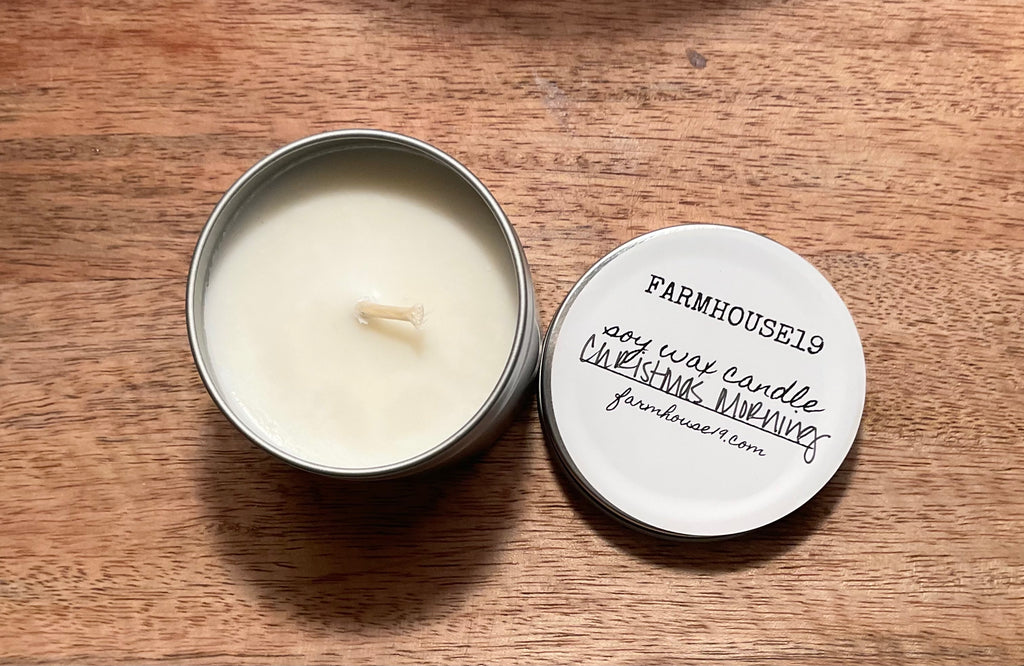 Christmas Morning Tin Candle