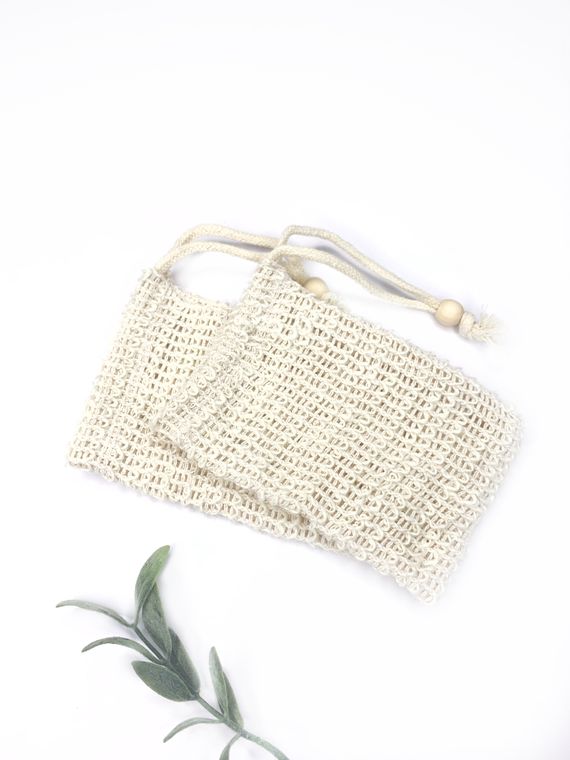 Sisal Soap Saver Pouch